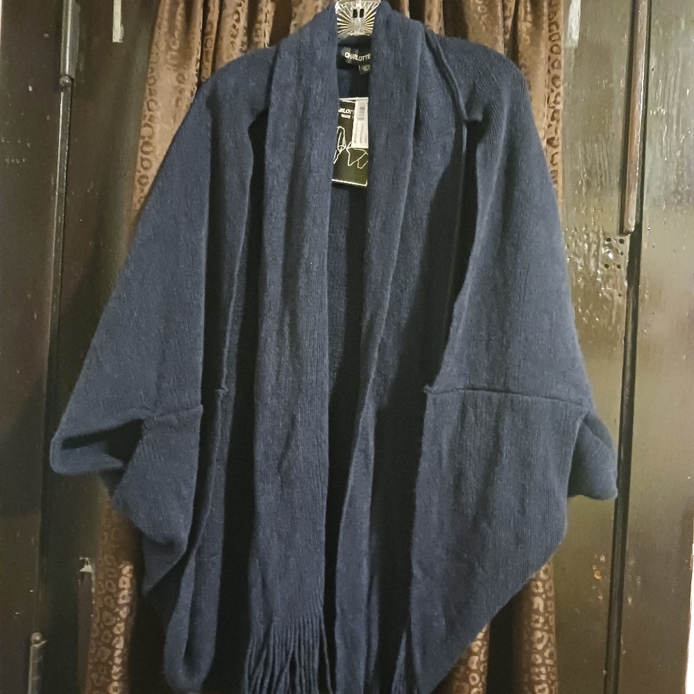 Navy blue sweater
